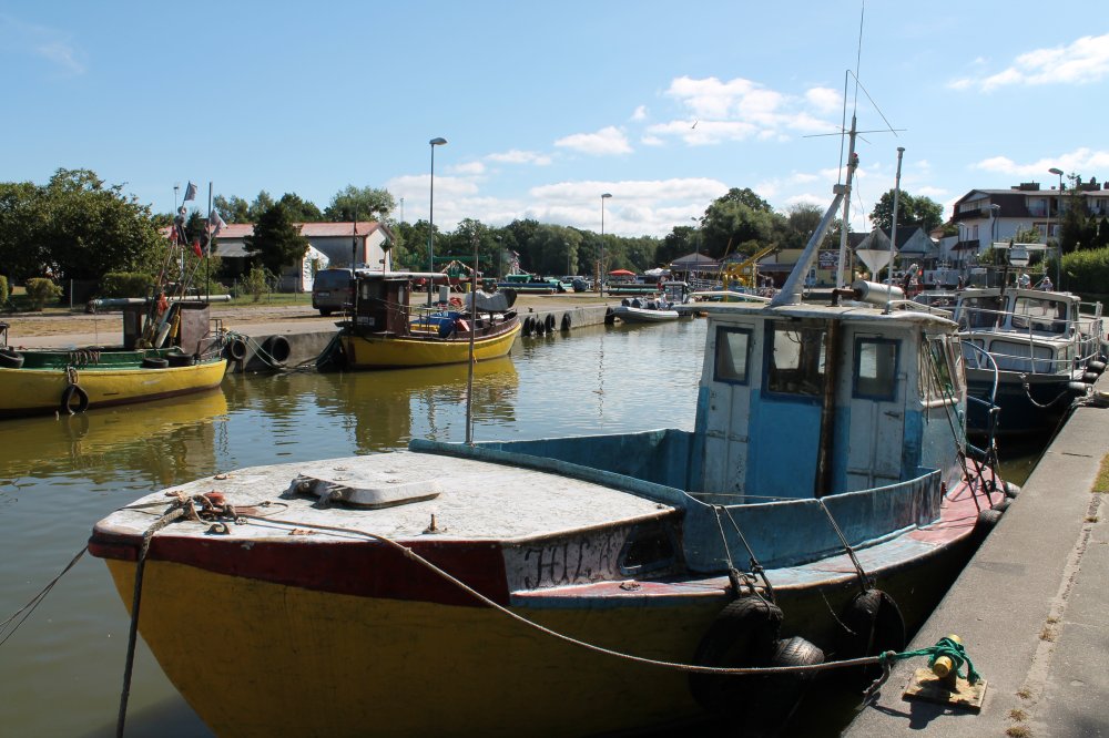 port rybacki w Rowach